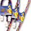Jw Comfy Perch Medium Cable Perch For Birds