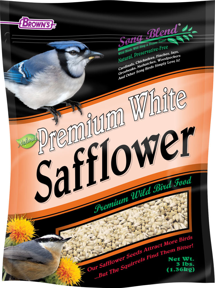 Song Blend Premium White Safflower Seeds (Pack Of 6)