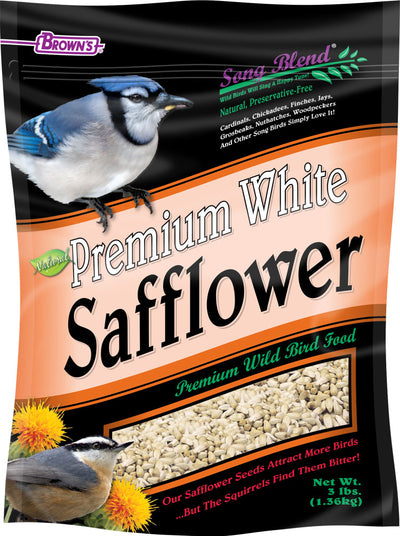Song Blend Premium White Safflower Seeds (Pack Of 6)