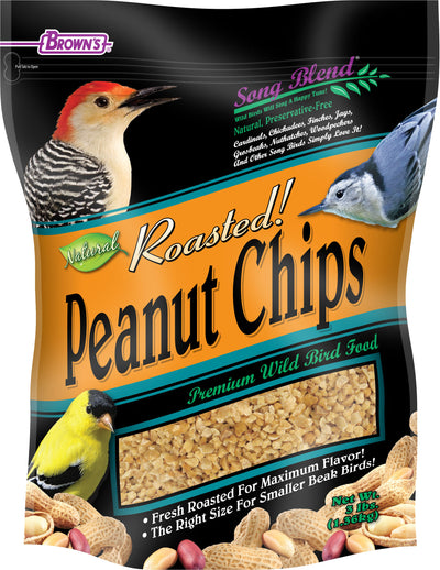 Song Blend Roasted! Peanut Chips (Pack Of 6)