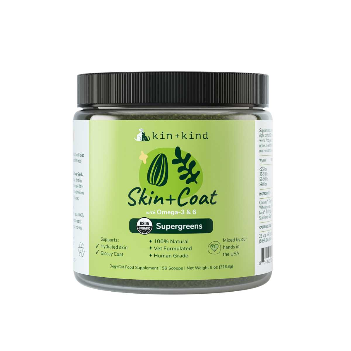 Kin+kind Kin And Kind Raw Superfood Healthy Skin And Coat
