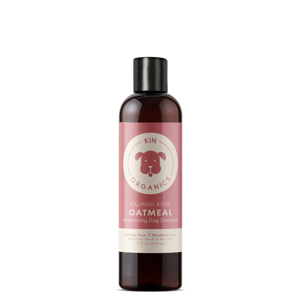 Kin & Kind Oatmeal Calming Rose-12 oz Bottle
