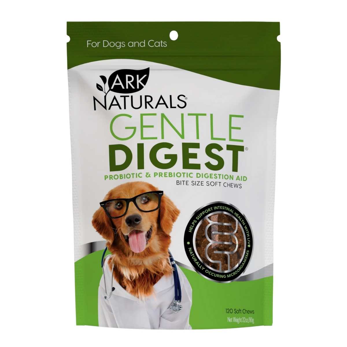 Ark Naturals Gentle Digest Soft Chews-120 ct Bag