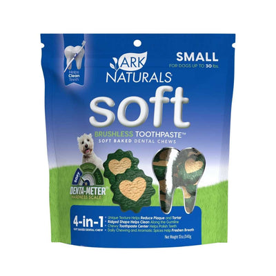 Front view of Ark Naturals Soft Brushless Toothpaste Small (12 oz) packaged product.