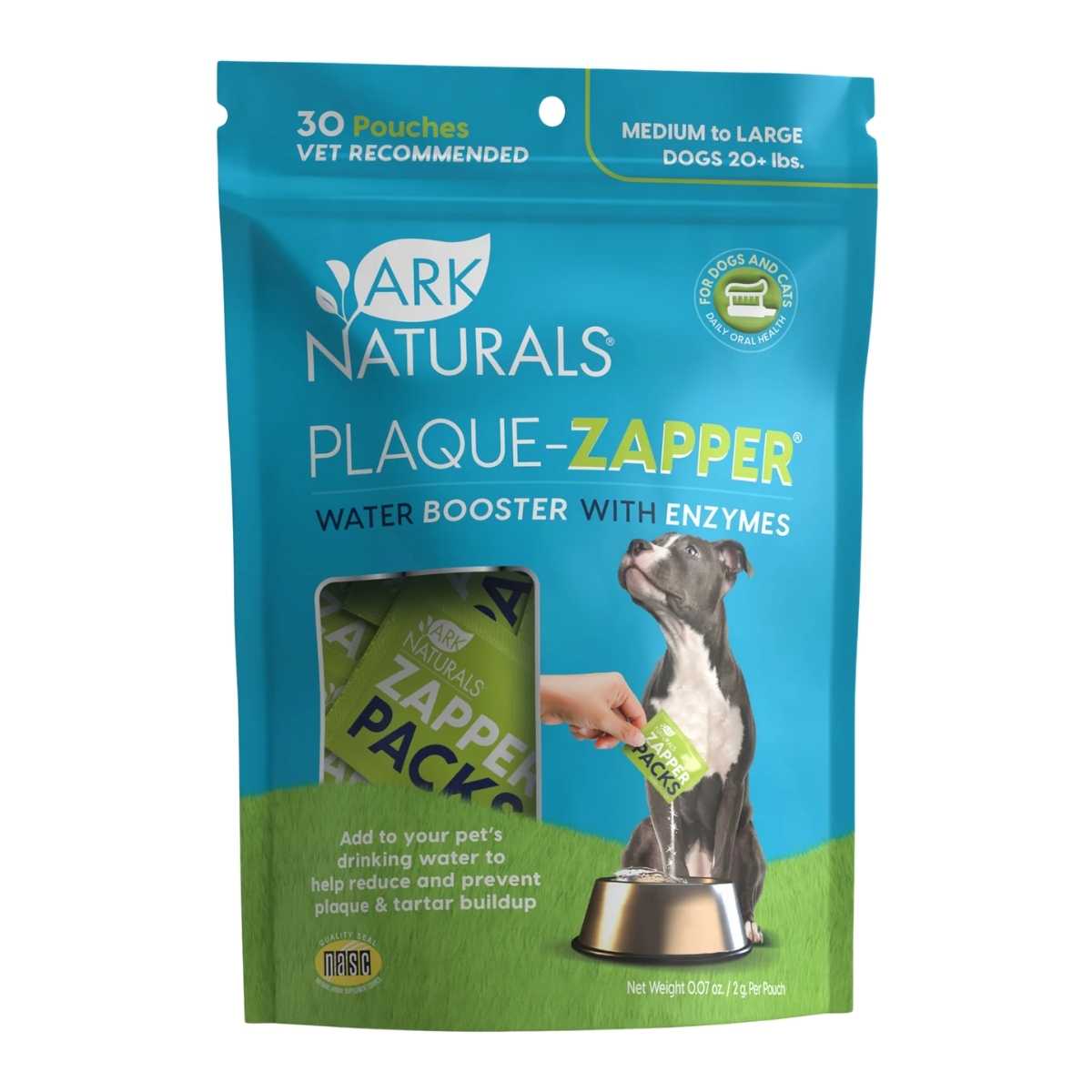 Ark Naturals Breathless Plaque Zapper-Medium/Large-30 ct Bag