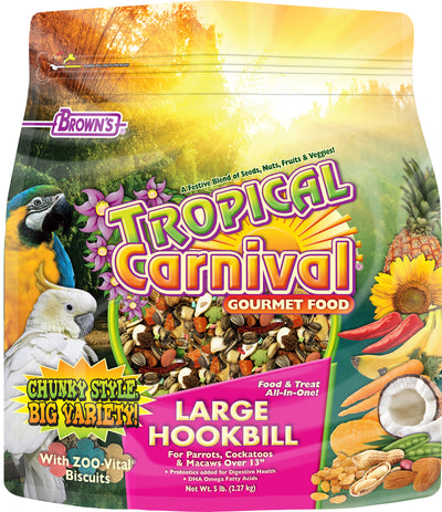 Tropical Carnival Gourmet Large Hookbill Food