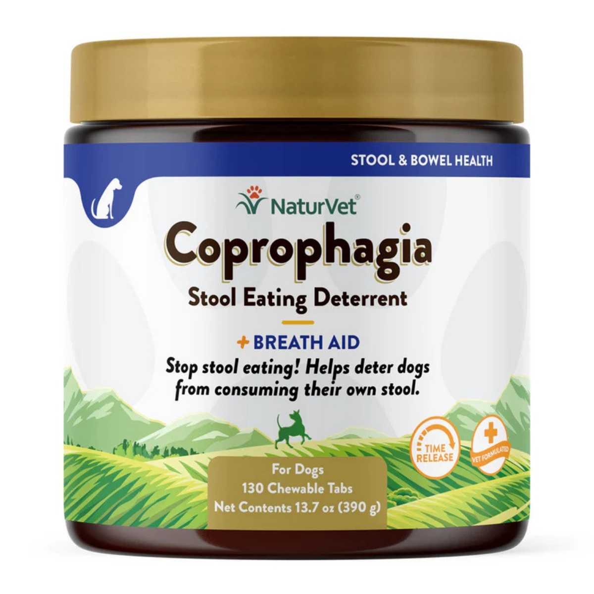 Naturvet Coprophagia And Breath Aid Tabs Time Release For Dogs