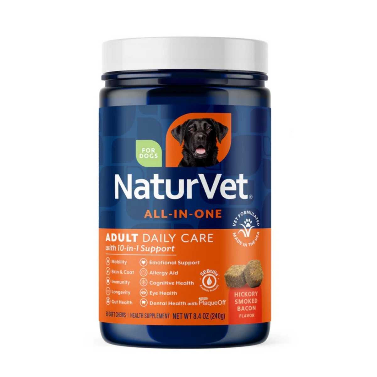 Naturvet Daily Care Adult-60 ct Jar