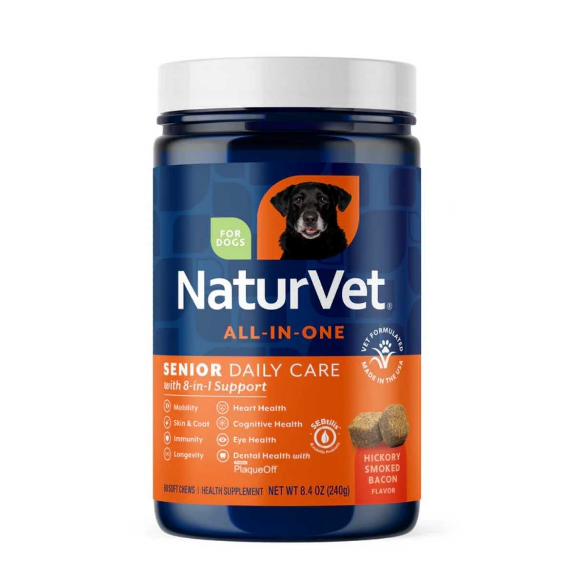 Naturvet Daily Care Senior-60 ct Jar