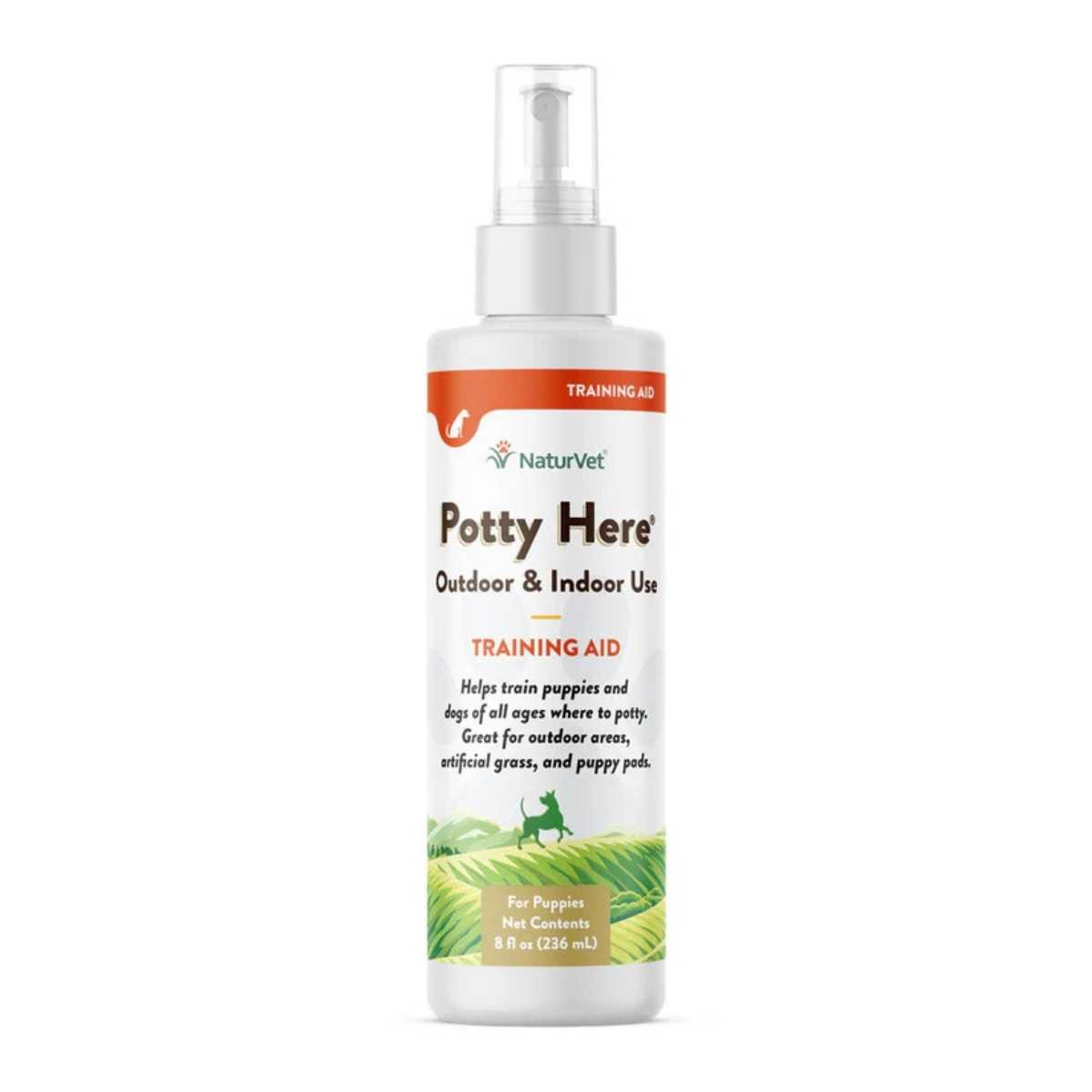 Naturvet Potty Here Training Aid Spray-8 oz Bottle