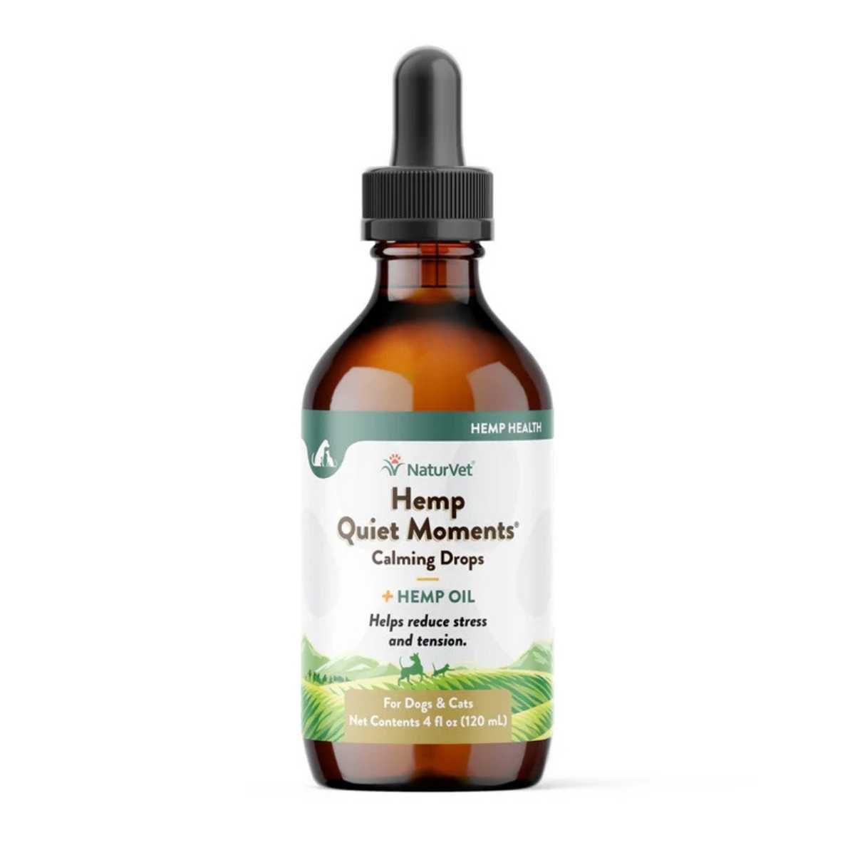 Naturvet Hemp Quiet Moments Calming Drops
