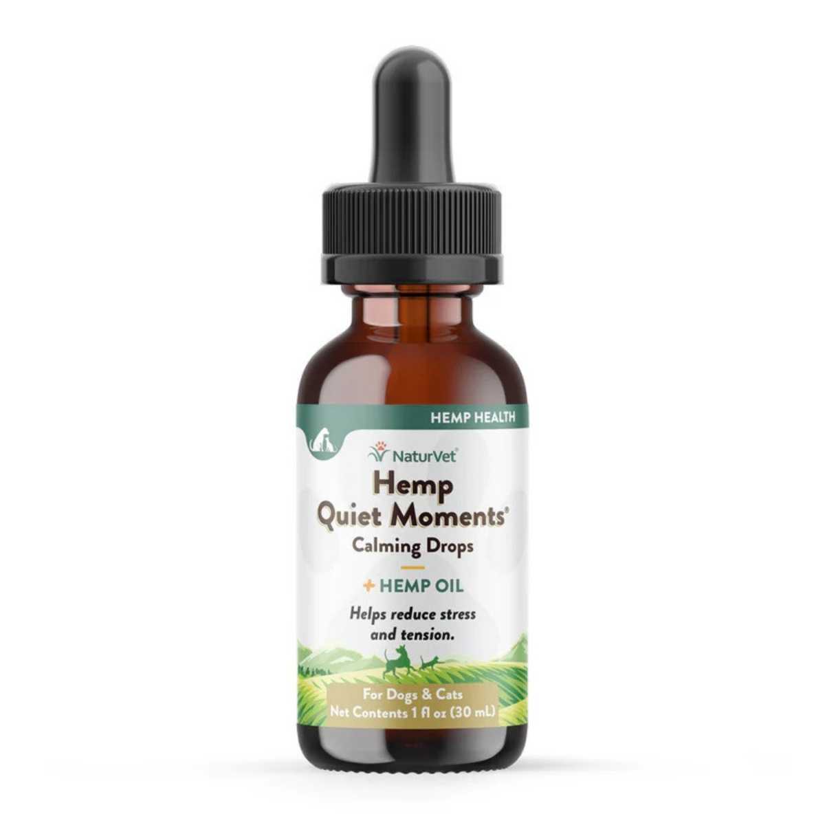 Naturvet Hemp Quiet Moments Calming Drops