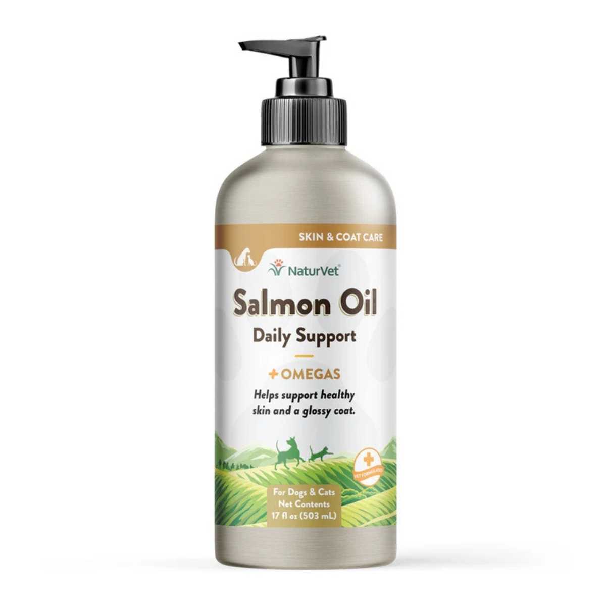 Naturvet Salmon Oil Skin And Coat Omegas