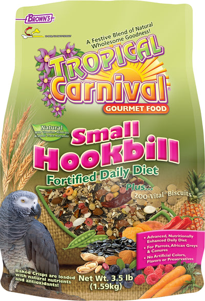 Tropical Carnival Natural Small Hookbill Food