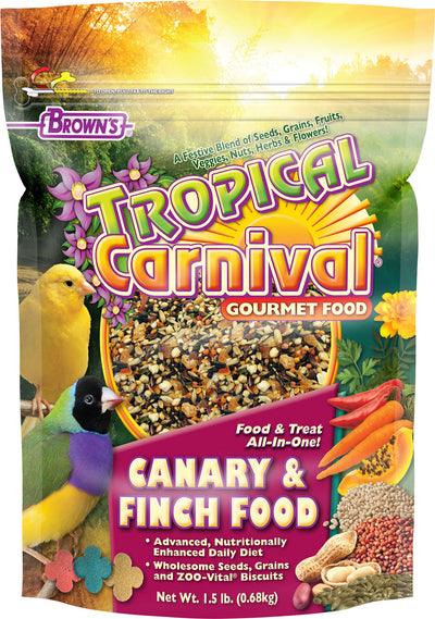 Tropical Carnival Gourmet Canary & Finch Food