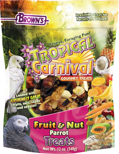 Tropical Carnival Fruit & Nut Parrot Treats