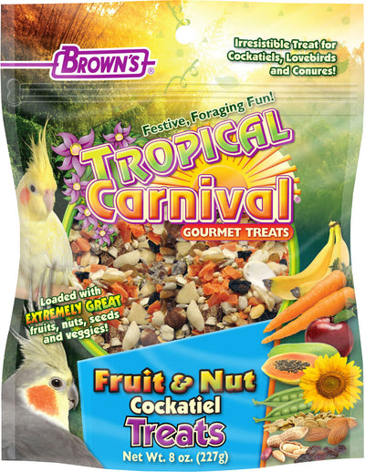 Tropical Carnival Fruit & Nut Cockatiel Treats
