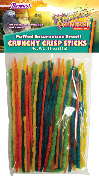 Tropical Carnival Crunchy Crisp Sticks Bird Treats