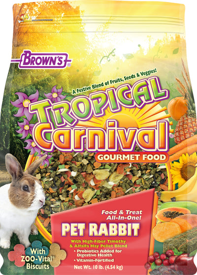 Tropical Carnival Gourmet Pet Rabbit Food