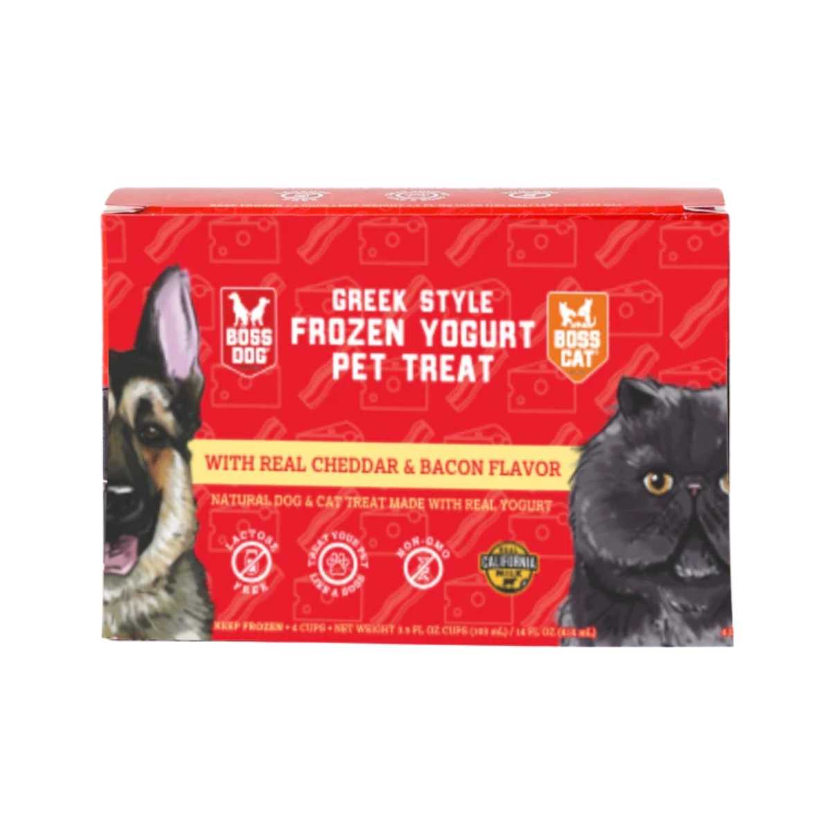 Boss Brand Boss Dog Cat Greek Style Frozen Yogurt 4 Pack