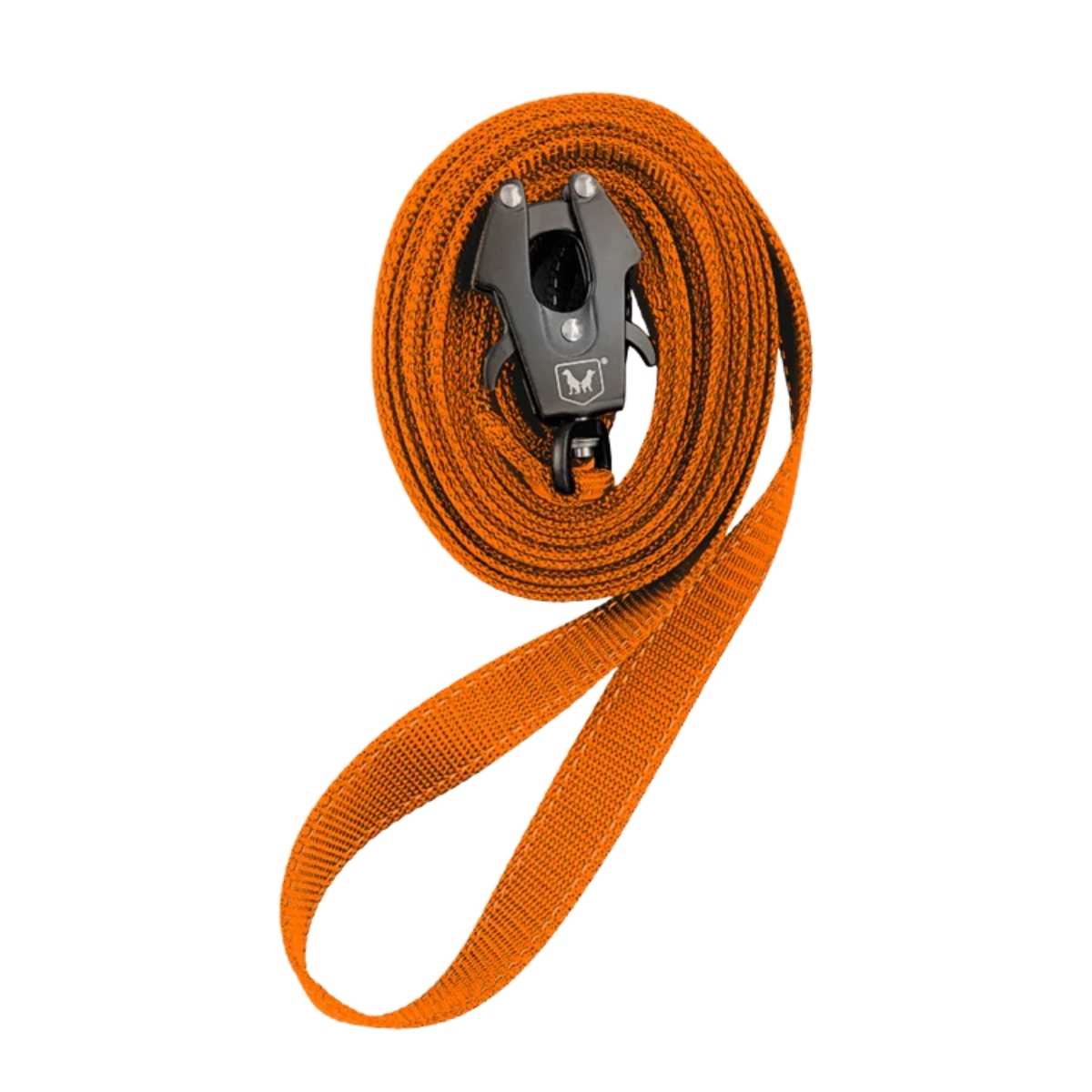 Boss Dog 20' Hunter Orange Nylon Leash (1" Wide)