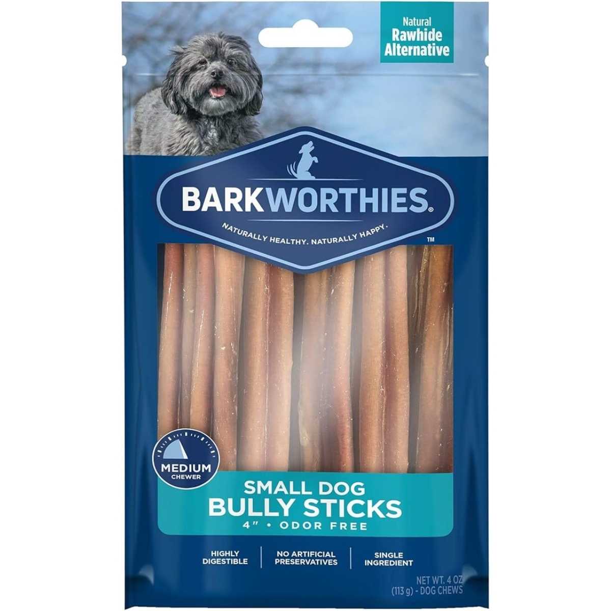 Barkworthies Odor Free Bully