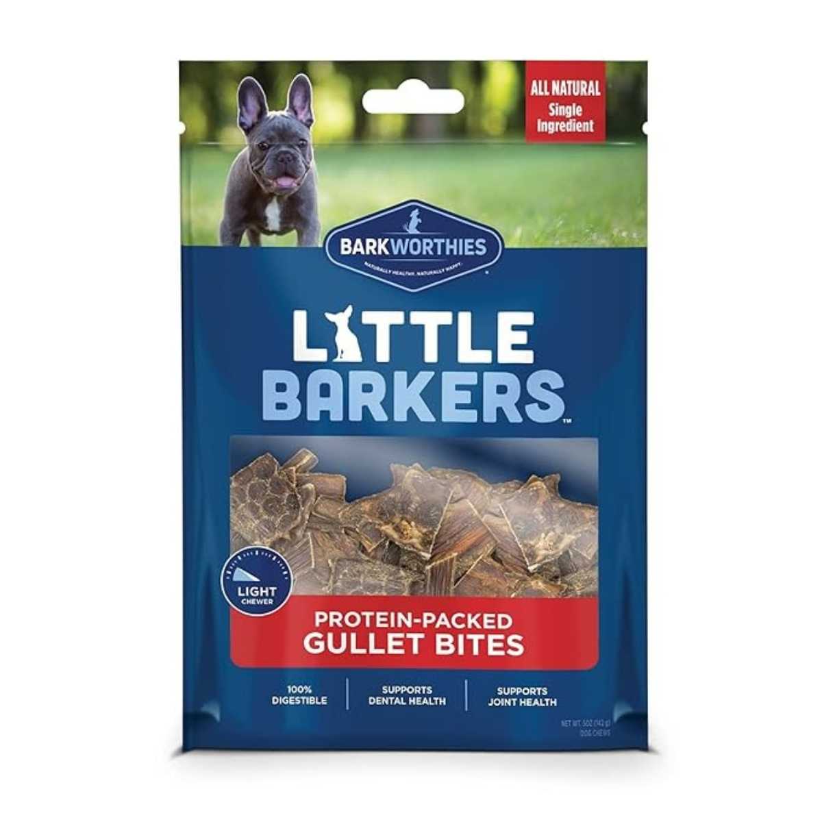 Barkworthies Little Barkers Gullie Bites-5 oz Bag