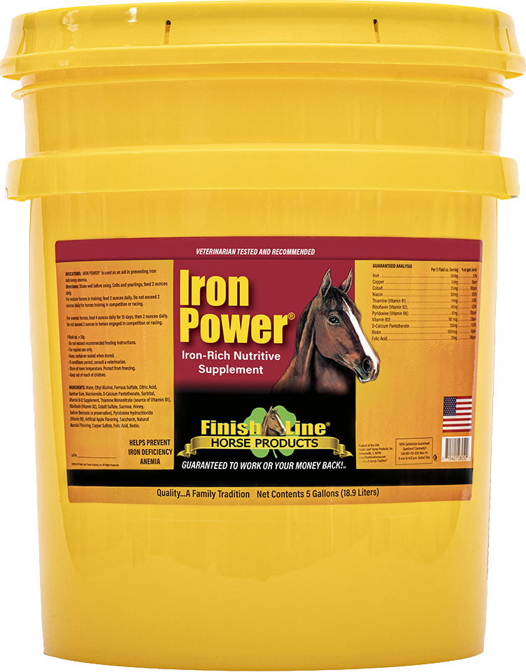Finish Line Iron Power Nutritive Horse Supplement