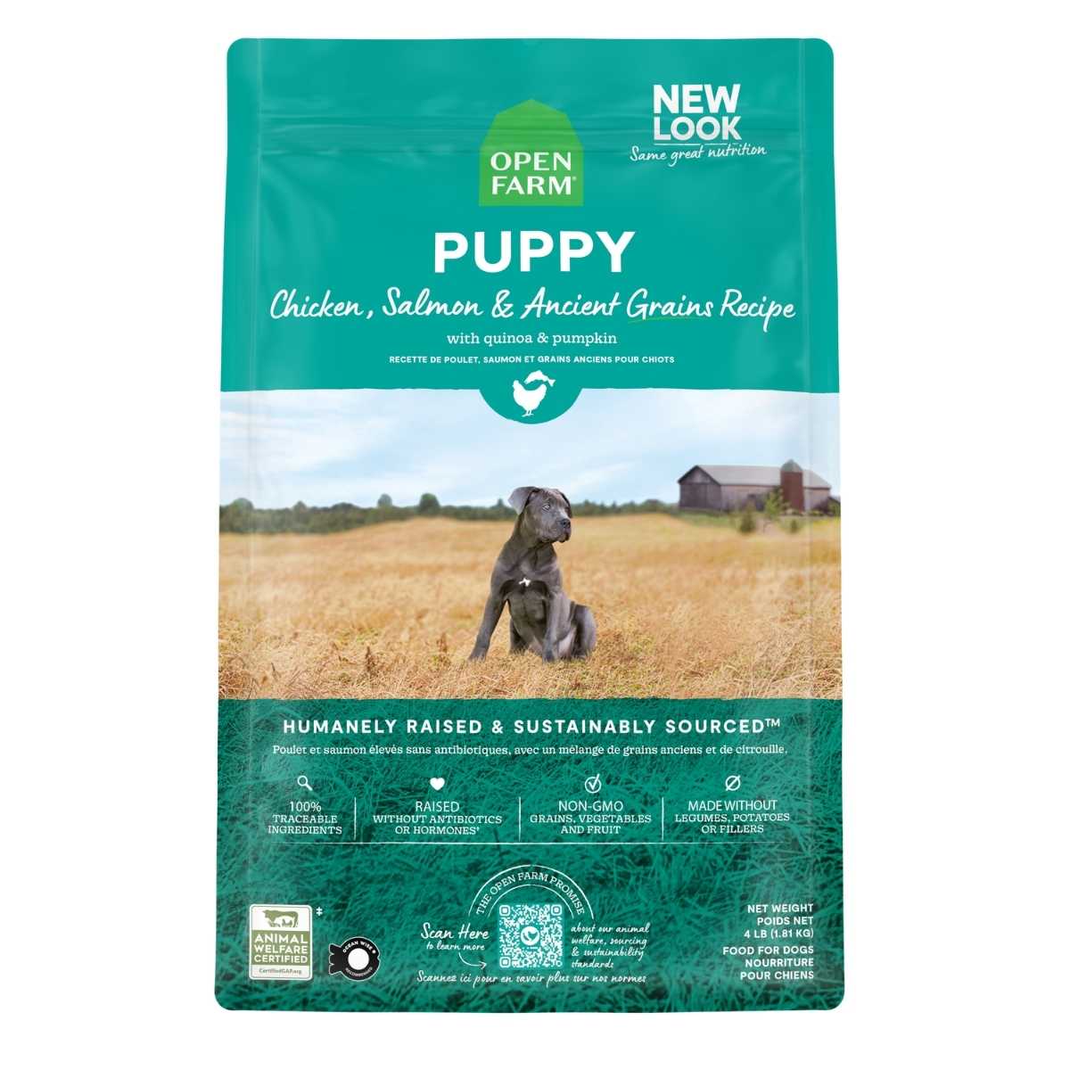 Open Farm Dog Ancient Grains Puppy