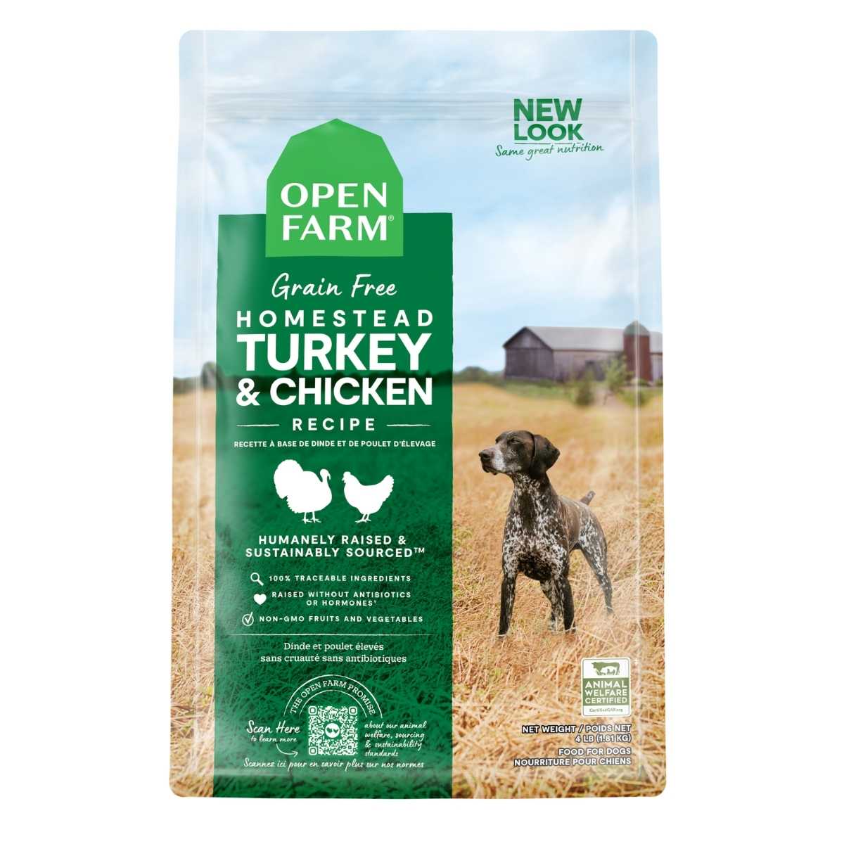 Open Farm Dog Grain Free Homestead