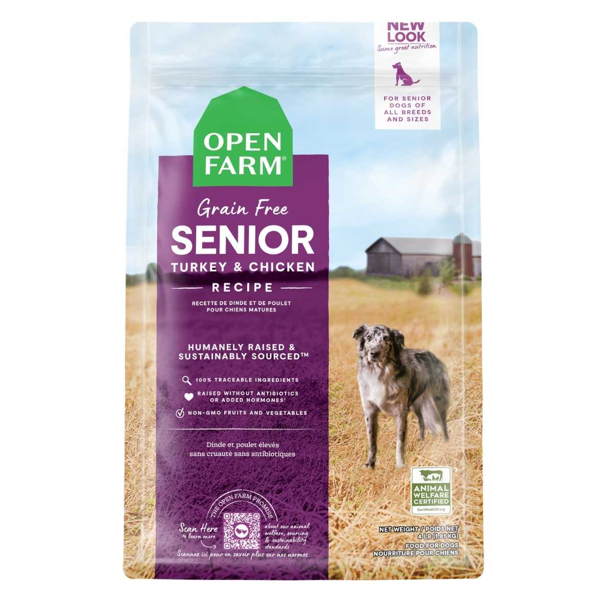 Open Farm Dog Grain Free Senior