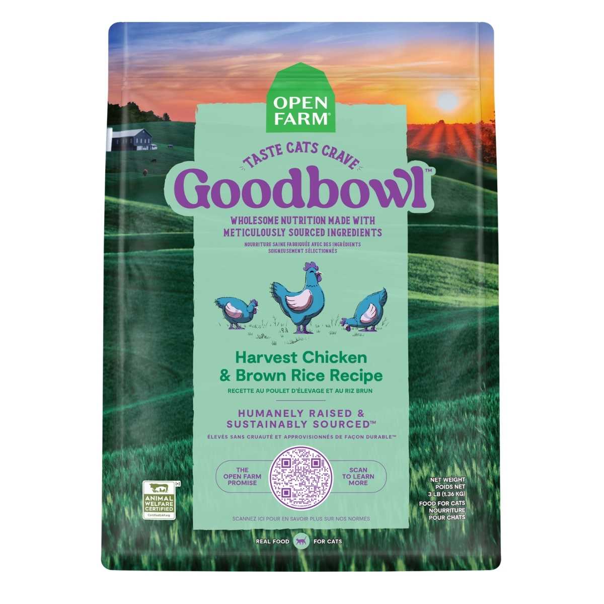 Open Farm Cat Goodbowl Rice