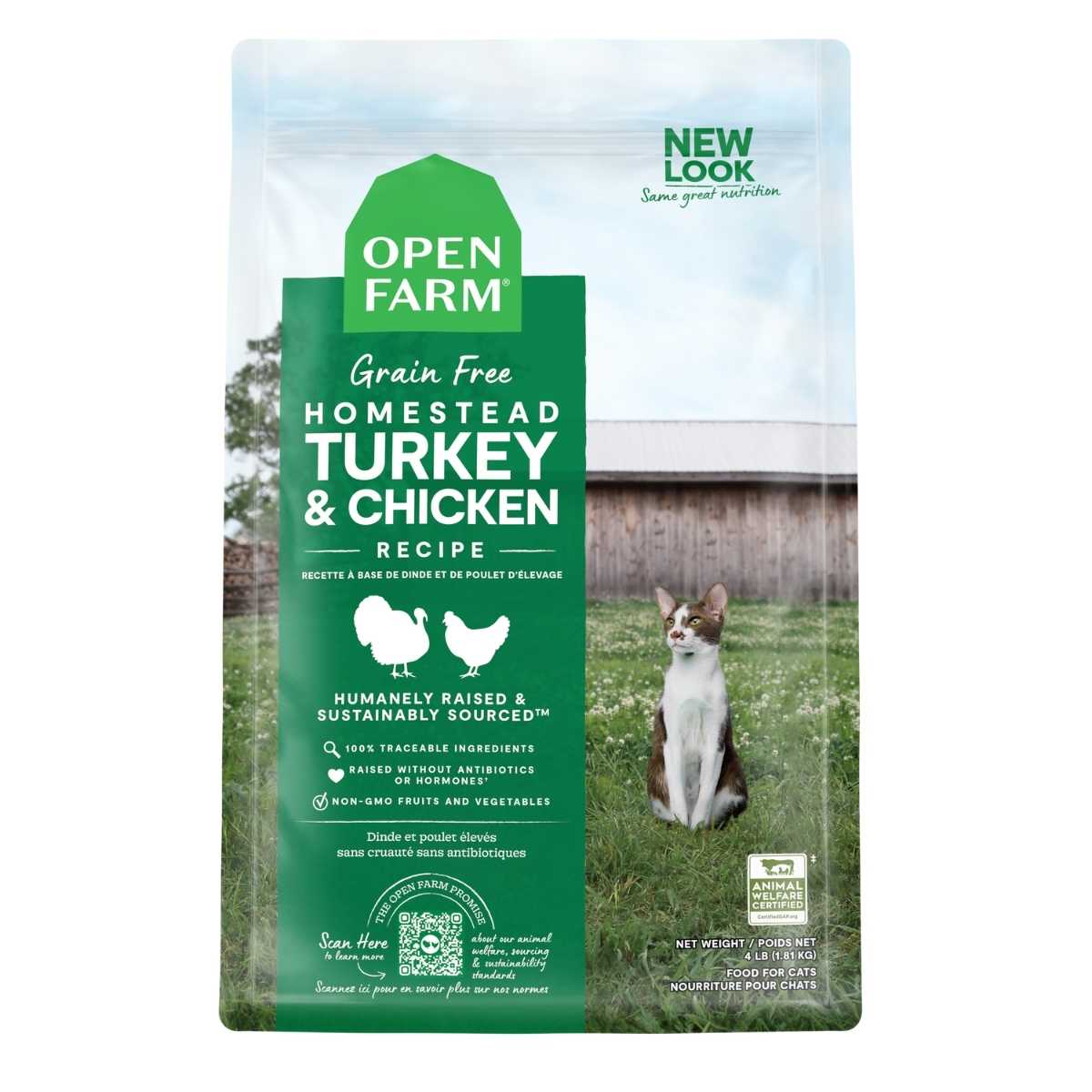 Open Farm Cat Grain Free Homestead