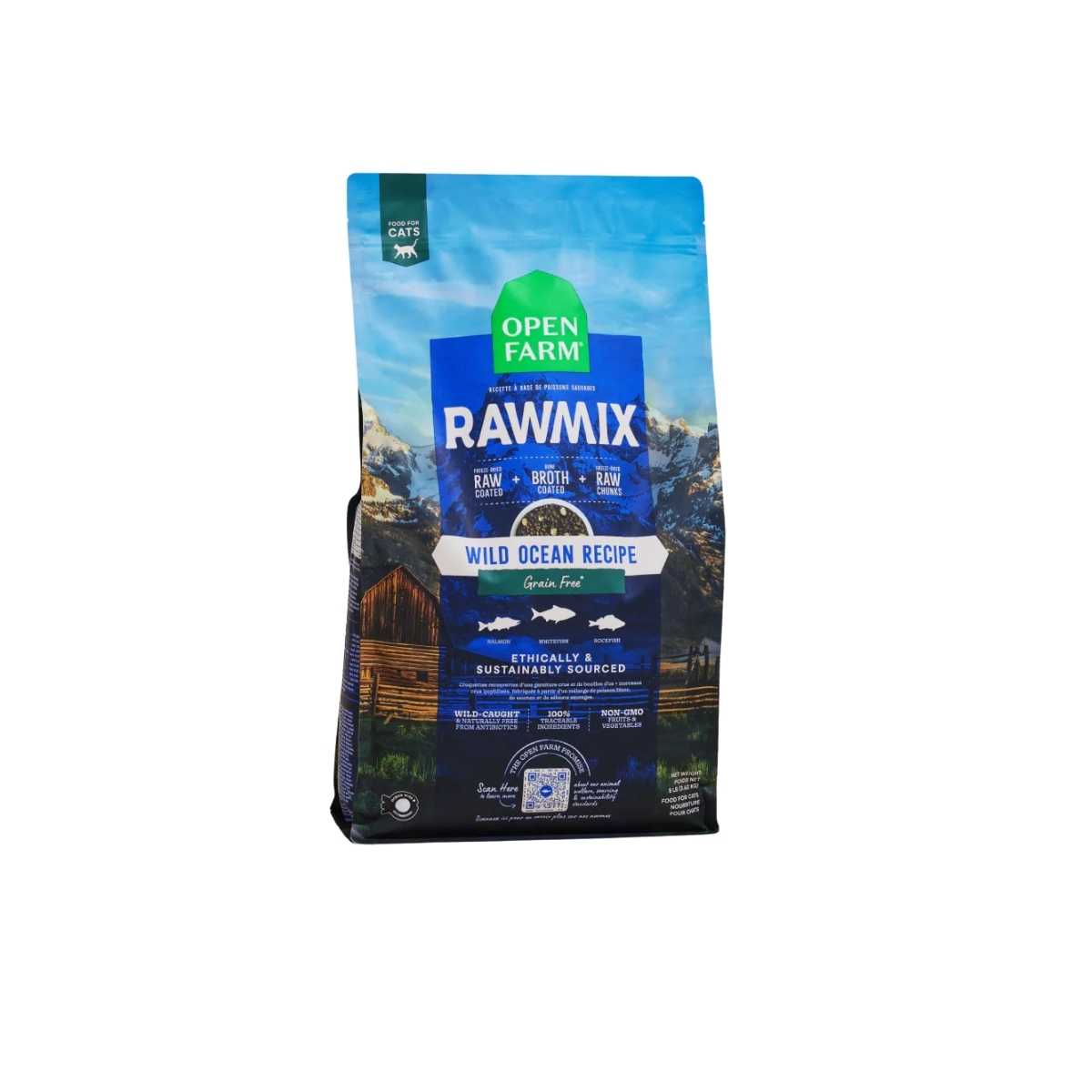 Open Farm Cat Grain Free Rawmix Wild Ocean