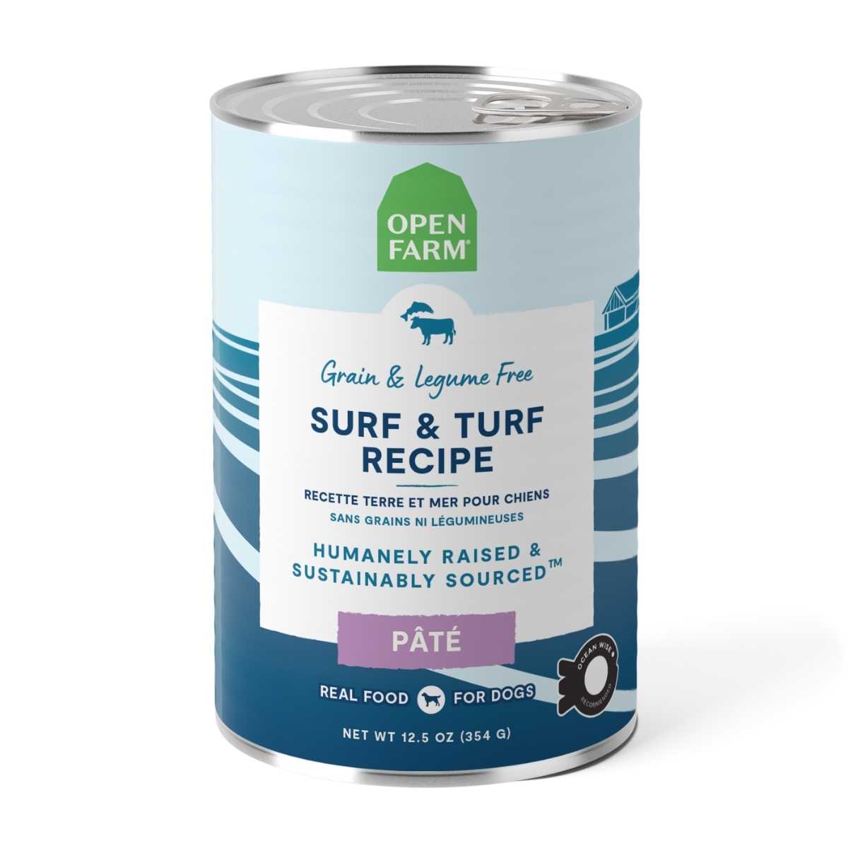 Open Farm Dog Grain Free Surf & Turf-12/12.5 oz Cans
