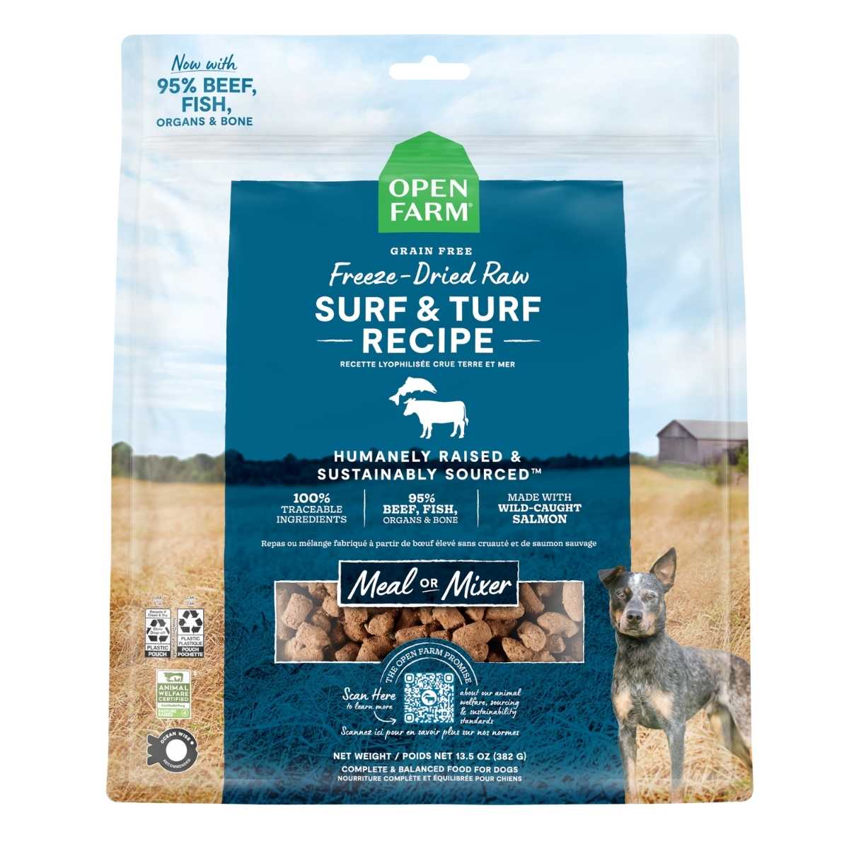 Open Farm Dog Freeze Dried Surf Turf