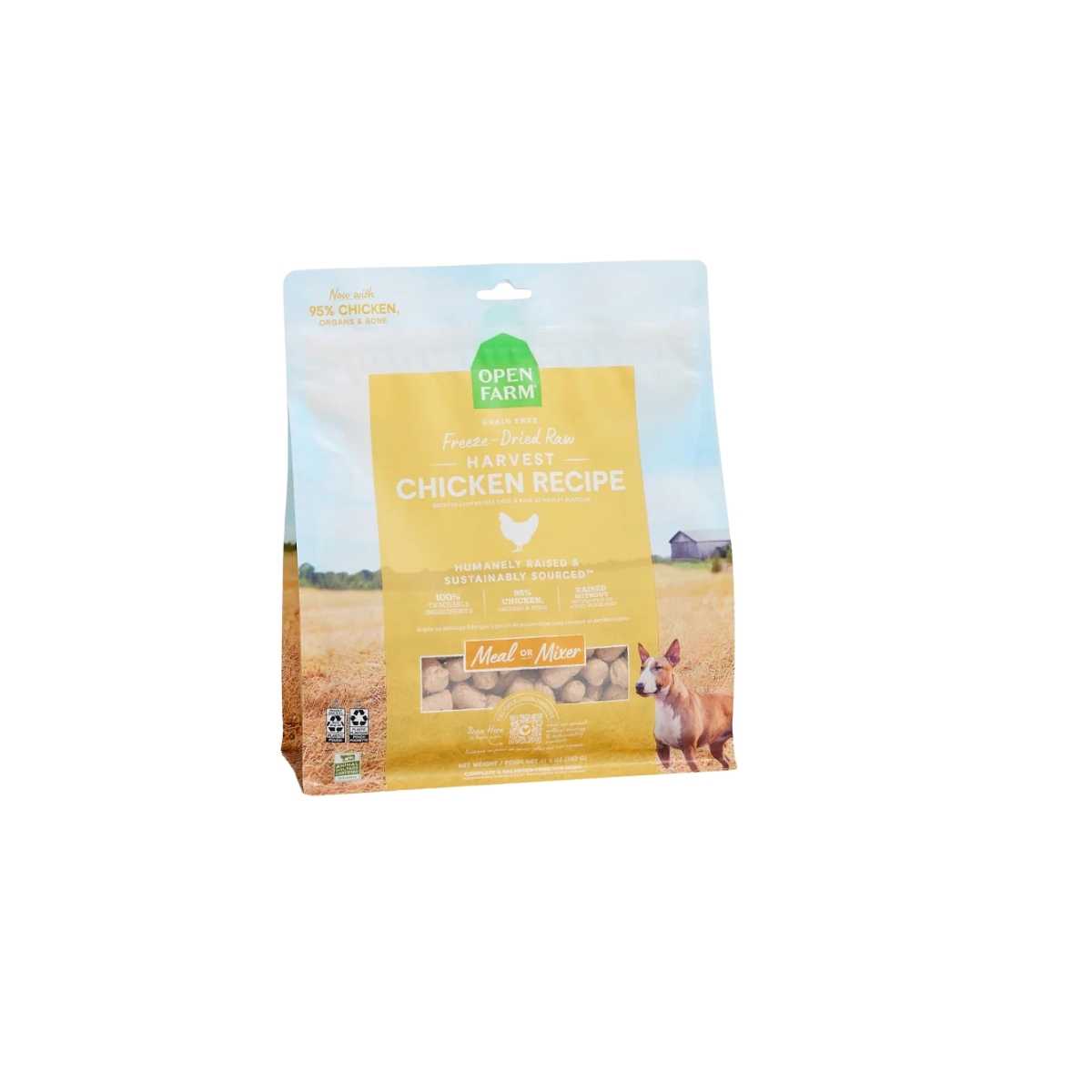 Open Farm Dog Freeze Dried Raw Harvest