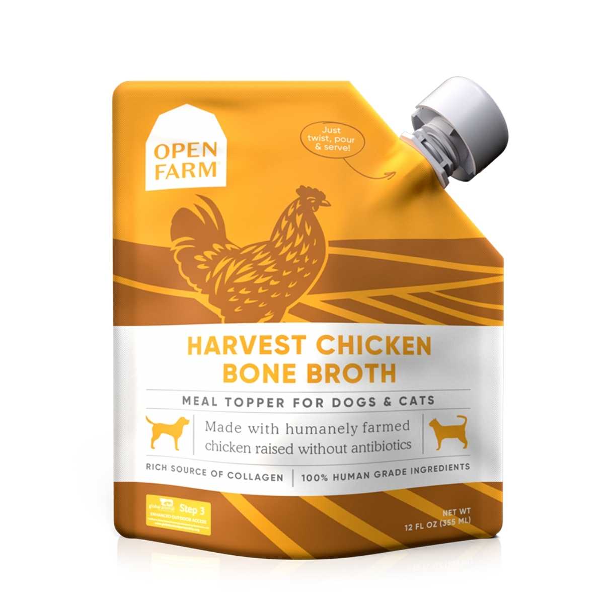 Open Farm Dog Cat Bone Broth