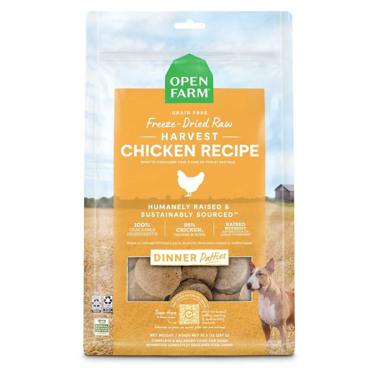 Open Farm Dog Freeze Dried Raw Harvest