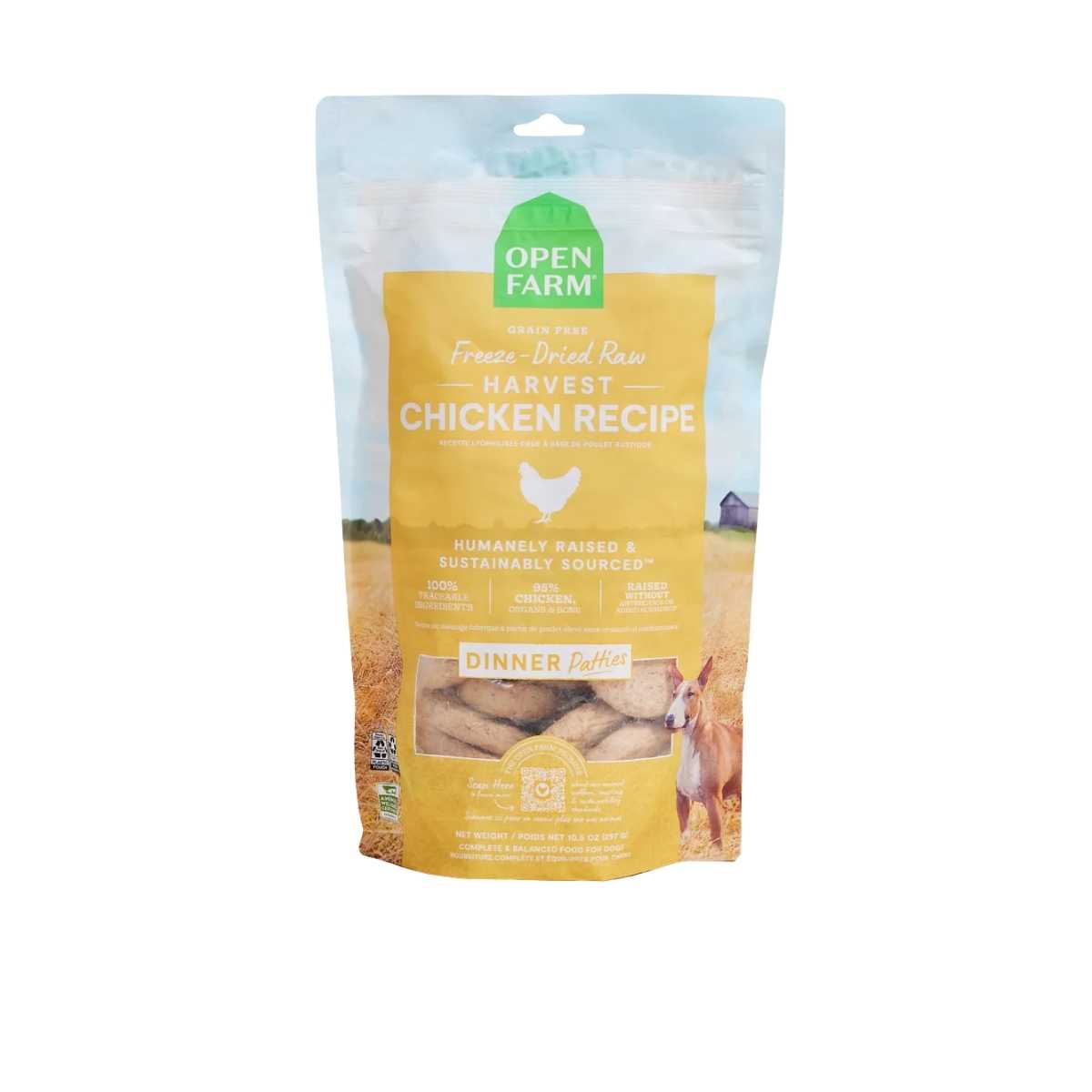 Open Farm Dog Freeze Dried Raw Harvest
