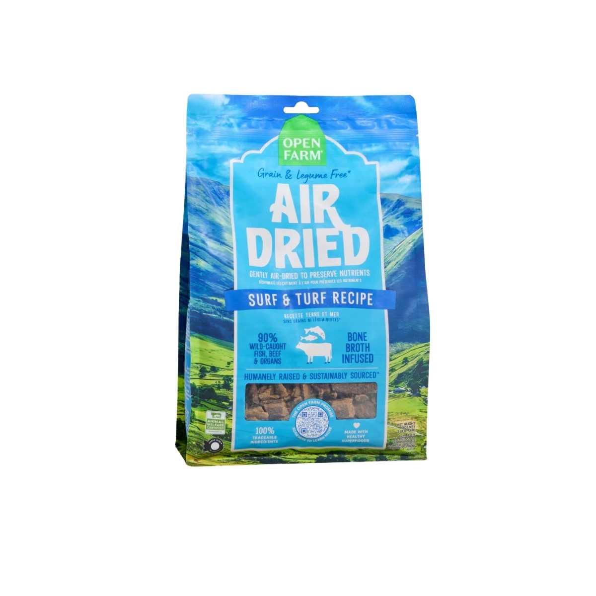 Open Farm Dog Air Dried Surf Turf Recipe