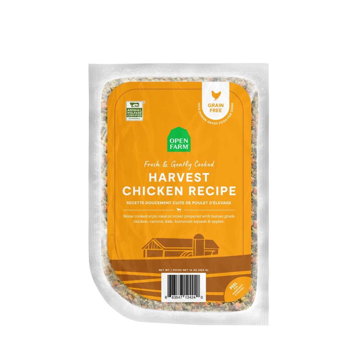 Open Farm Dog Frozen Gently Cooked Chicken