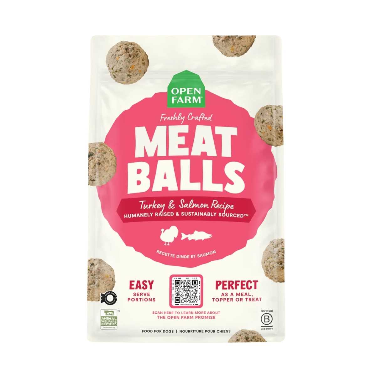 Open Farm Freshly Crafted Homestyle Meatballs Recipe
