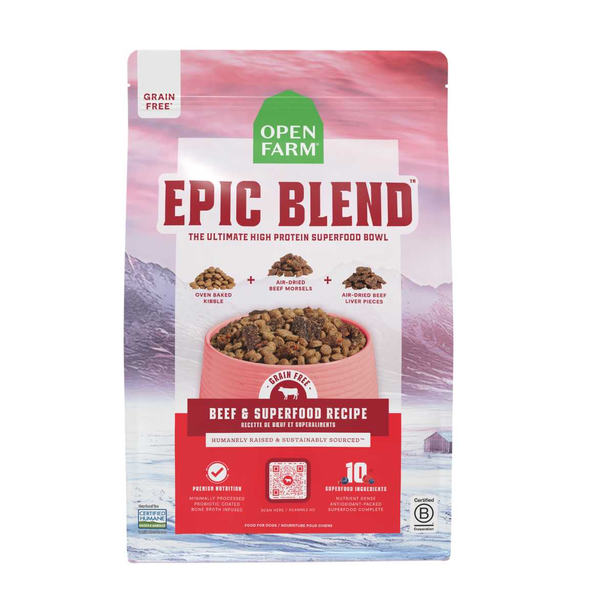 Open Farm Dog Grain Free Epic Blend Superfood