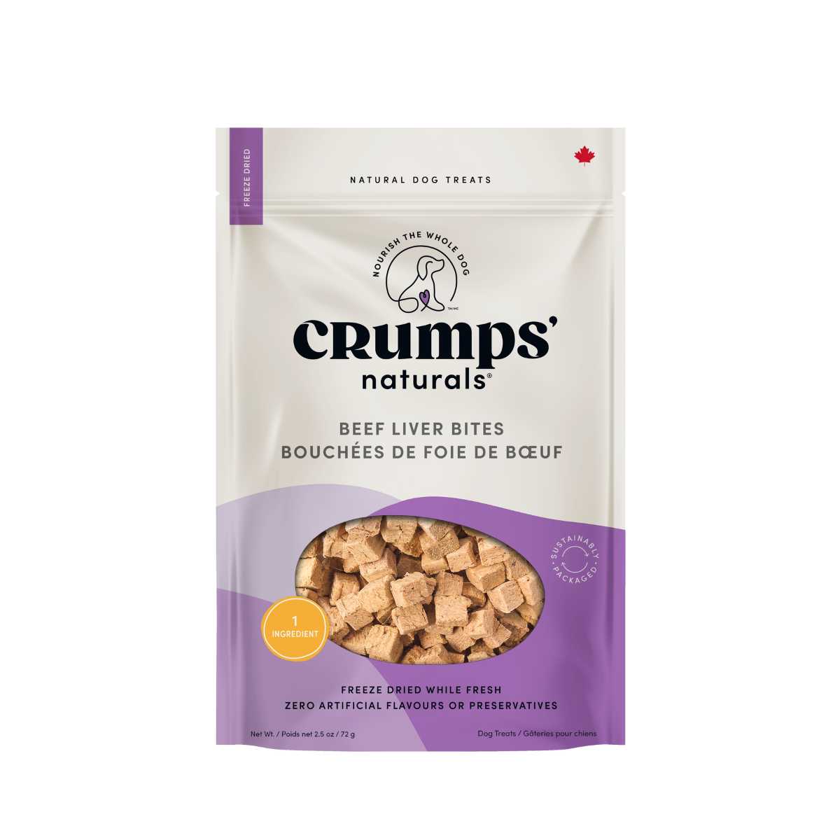Crump's Naturals Freeze Dried Beef Liver Bites