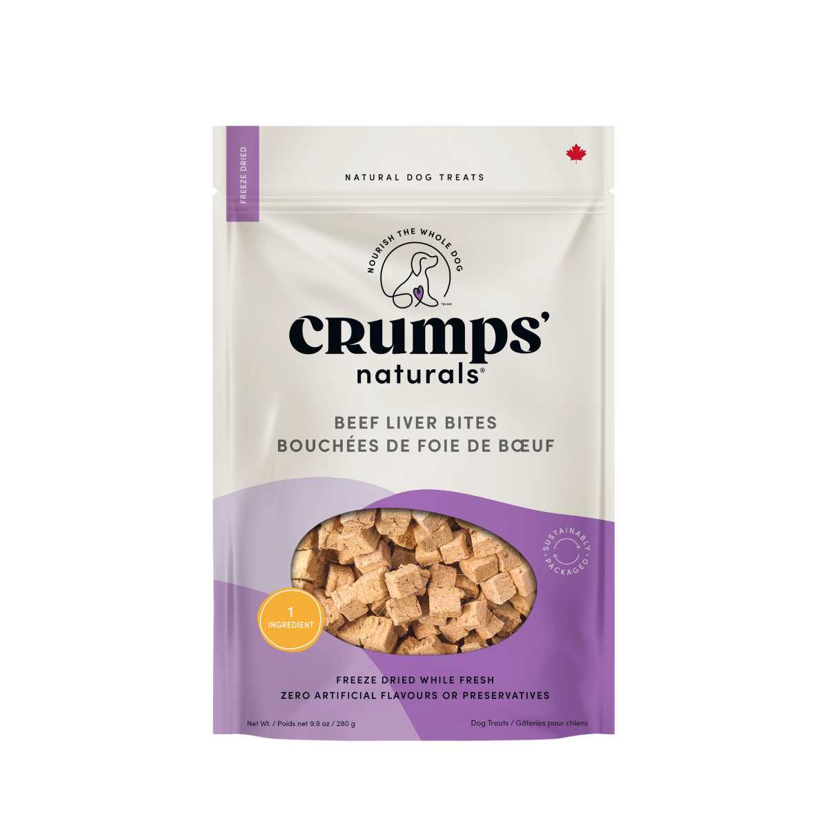Crump's Naturals Freeze Dried Beef Liver Bites