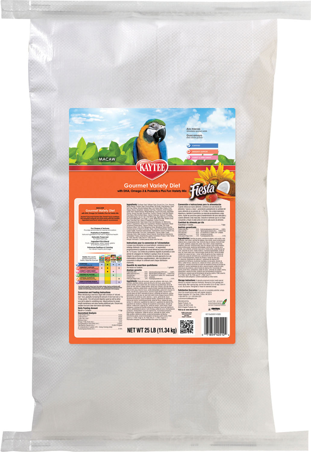 Kaytee Fiesta Macaw Food