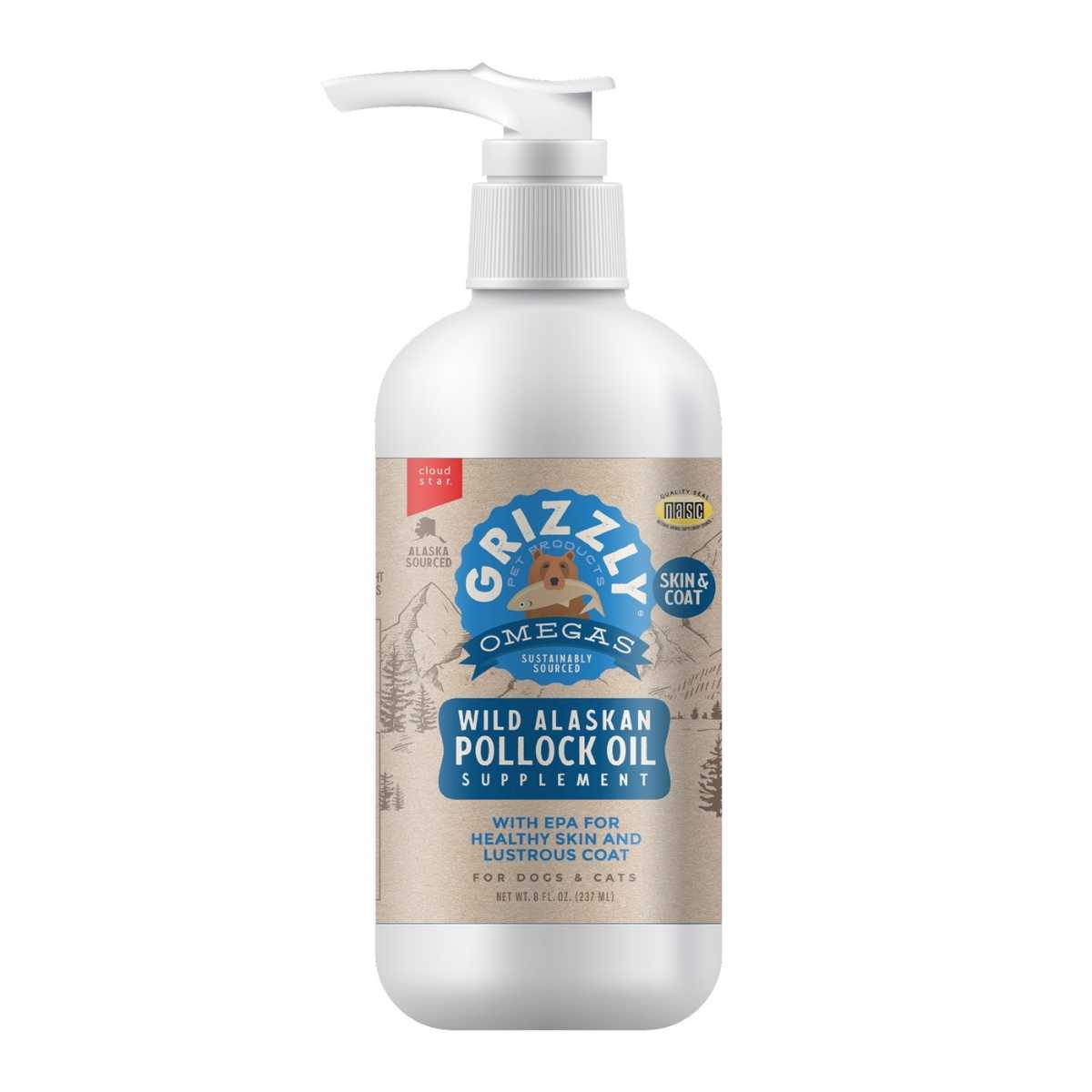Grizzly Pollock Oil For Dogs