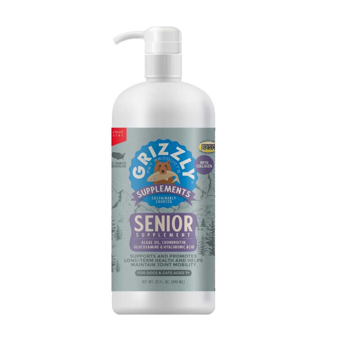 Grizzly Life Stage Liquid Senior