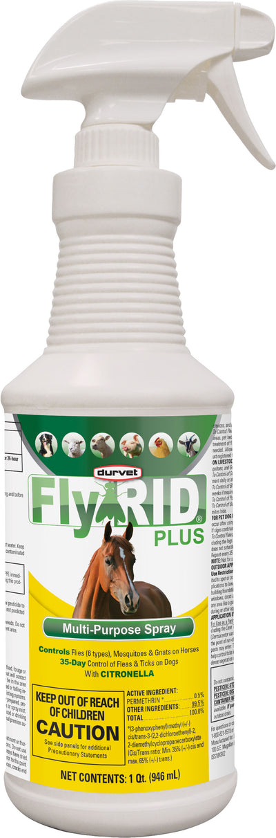 Durvet Flyrid Plus Spray